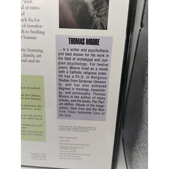 Vintage Soul Life - Audiobook By Thomas Moore With 6 Cassettes In Set Brand New! - Picture 5 of 10